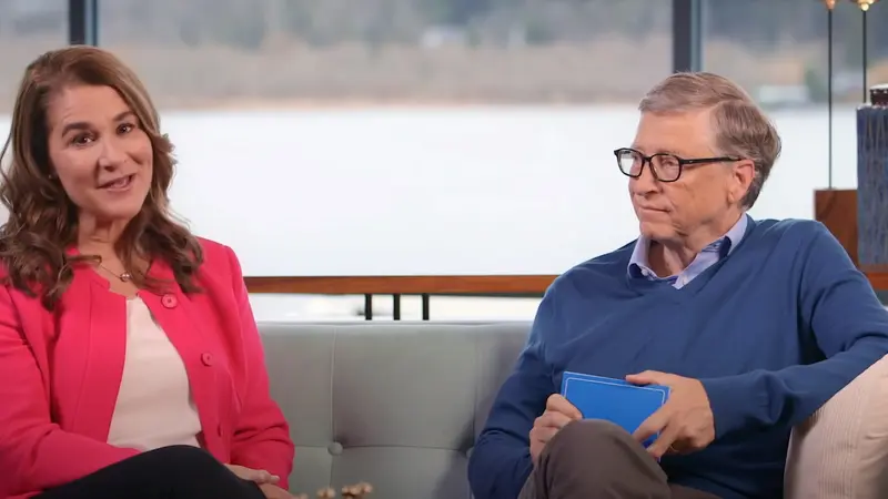 Bill Gates dan Melinda di video Gates Foundation.