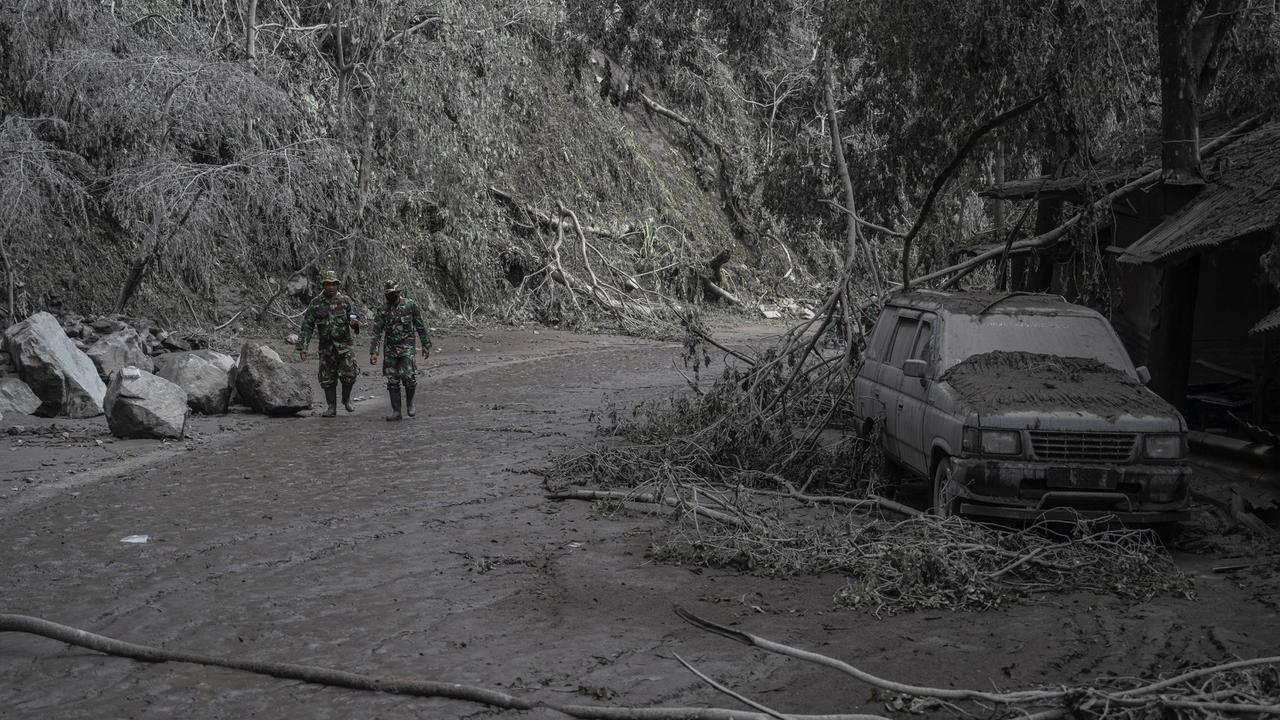 FOTO: Yang Tersisa dari Amukan Erupsi Gunung Semeru