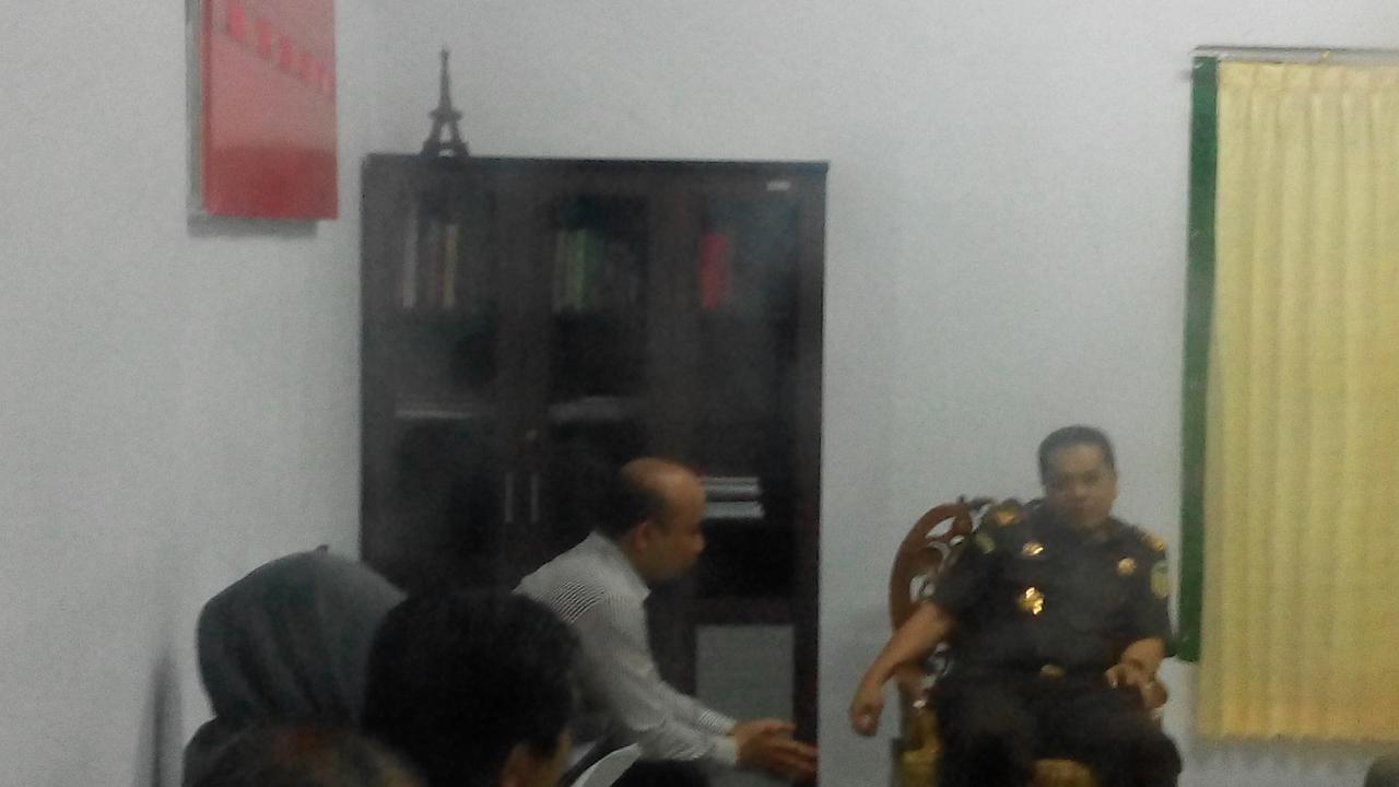 Novel Baswedan tiba di Kejari Bengkulu