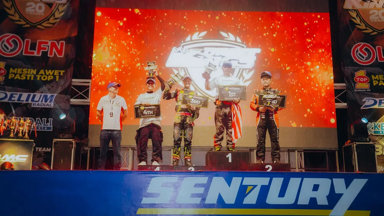 Rofbell Sahroni Taklukan 50 Pebalap Mancanegara di Event Drift King Asia Championship