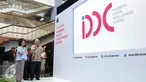 Menteri Perdagangan Enggartiasto Lukita (kanan) saat meresmikan Indonesia Design Development Center (IDDC) di Jakarta, Kamis (29/). (Liputan6.com/Angga Yuniar)