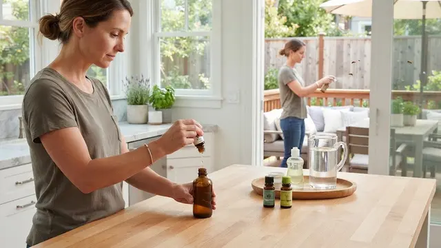 Menyemprot Aroma yang Kurang Disukai Tawon