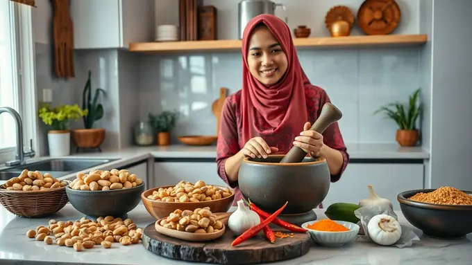 resep bumbu kacang