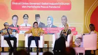Sekda Provinsi Kalimantan Timur, Dra. Sri Wahyuni, M.PP dalam sesi Diskusi Lintas Generasi di Festival yang digelar pada hari Minggu, (09/07/2023) di The Dome, Senayan Park, Jakarta.