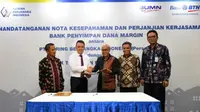 MoU dan Perjanjian Kerjasama Bank Penyimpan Dana Margin BTN dan Kliring Berjangka Indonesia (Foto: Dok BTN)