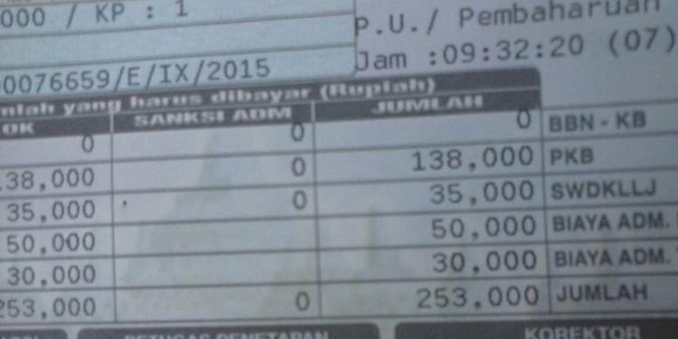 Cara Mudah Hitung Biaya Pajak Kendaraan di STNK - Berita Otosia.com