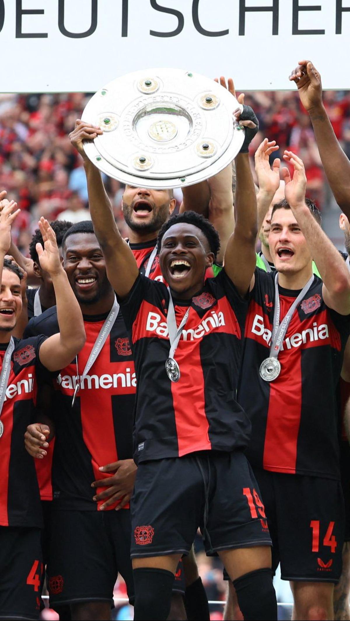 Leverkusen akan menghadapi Atalanta di final Liga Europa pada 23 Mei 2024. Tiga hari berselang, pasukan Xabi Alonso akan berduel dengan Kaiserlautern di final DFB Cup.&nbsp;Foto: REUTERS/Wolfgang Rattay<br>