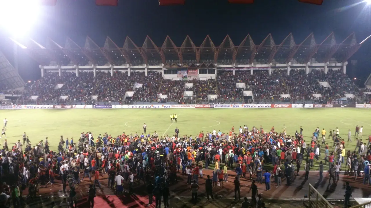 Timnas U-19 Vs Pra-PON Aceh