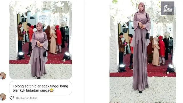 Beda dari Harapan, 6 Potret Editan Foto Tubuh Ala Wargnet Ini Justru Bikin Ketawa