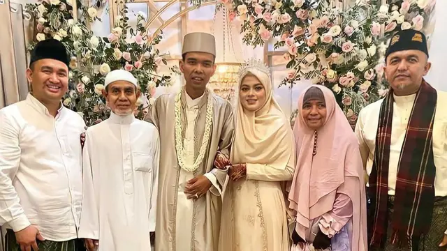 6 Momen Pernikahan Ustaz Abdul Somad dan Fatimah Az Zahra, Terpaut Usia 24 Tahun