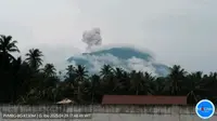 Kondisi Gunung Ibu pada 29 April 2025. (Dok. Badan Geologi)
