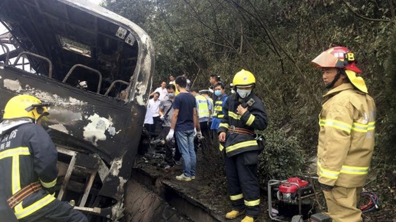 Dahsyatnya tabrakan beruntun di tol China, 22 orang tewas
