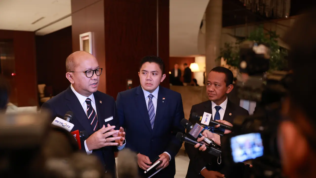 Menteri Investasi dan Hilirisasi Rosan Roeslani usai Indonesia–Japan Business Forum yang digelar di Tokyo pada Senin (30/3/2026). (Ist)