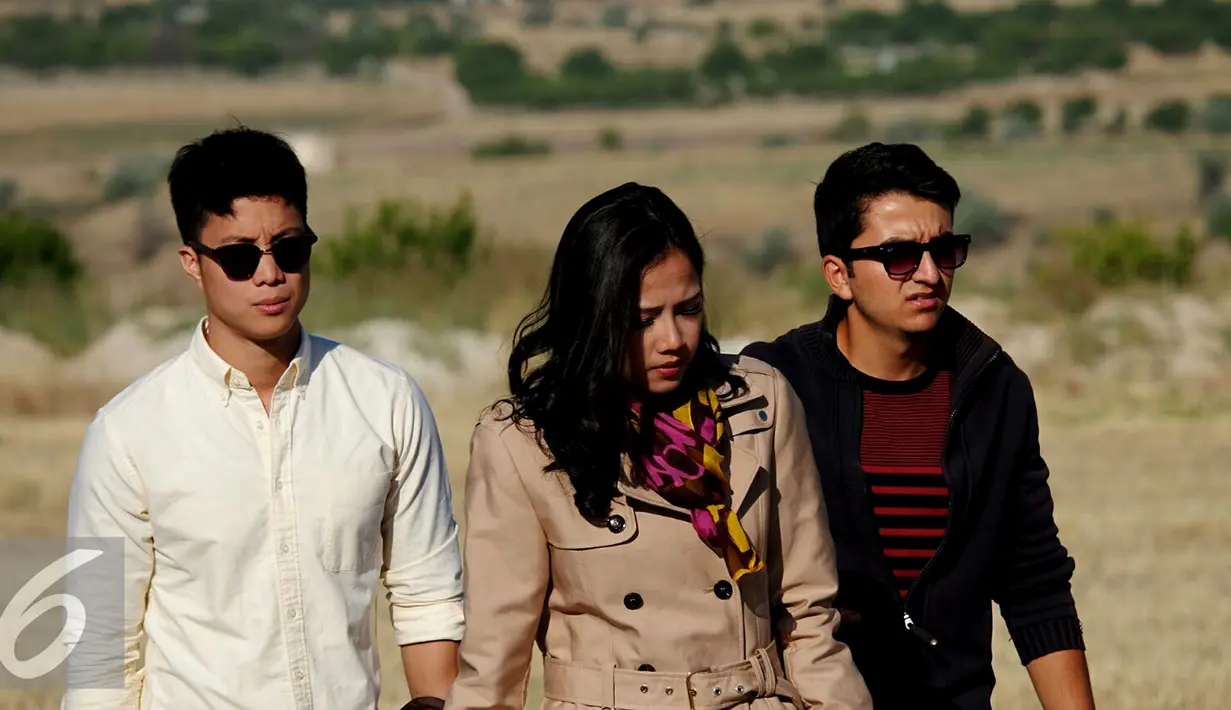 Syuting film Sunset Love in Istanbul, Turki, Minggu (6/9/2015). (Rommy Ramadhan/Liputan6.com) 