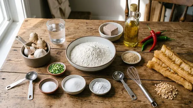 Resep Cakwe Mini dengan Saus Pedas Asam Manis