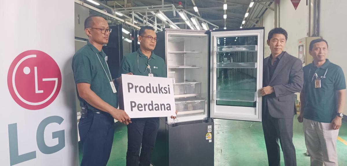 Kulkas LG yang Bisa Diketuk Mulai Diproduksi di Indonesia