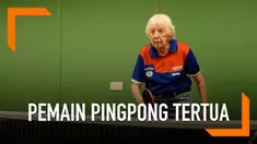 Seorang wanita berusia 89 tahun menajdi pemain pingpong tertua di Inggris. Iatelah memenagkan 30 medali di beberapa kejuaraan besar.