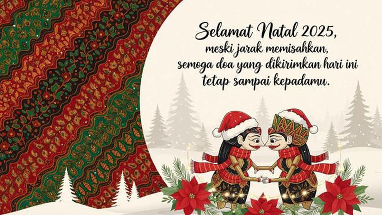 130 Ucapan Natal untuk Teman di 2025, Penuh Damai dan Kasih