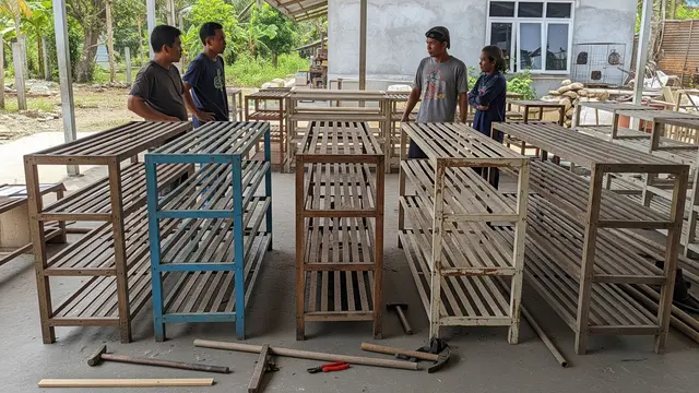 Cara Membuat Kandang Kelinci Mini dari Rak Bekas/Gemini AI
