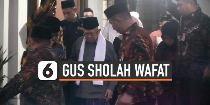 VIDEO: Kenangan Wapres Ma'ruf Amin Bersama Gus Sholah