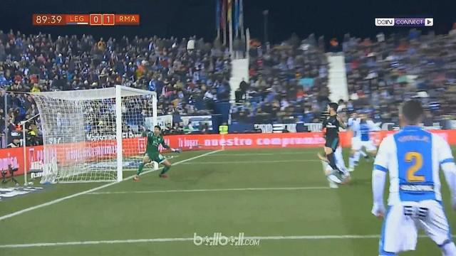 Marco Asensio jadi penentu kemenangan Real Madrid 1-0 atas Leganes di leg pertama perempat final Copa del Rey. Tanpa Cristiano Ron...