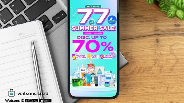 Diskon Hingga 70 Persen dan Beragam Keuntungan di 7.7 Summer Sale