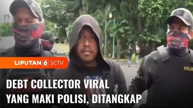 Salah satu penagih utang atau debt collector yang memaki polisi saat menarik kendaraan selebgram Clara Shinta, telah diringkus polisi. Sebelumnya, pelaku sempat melarikan diri ke Saparua, Maluku.