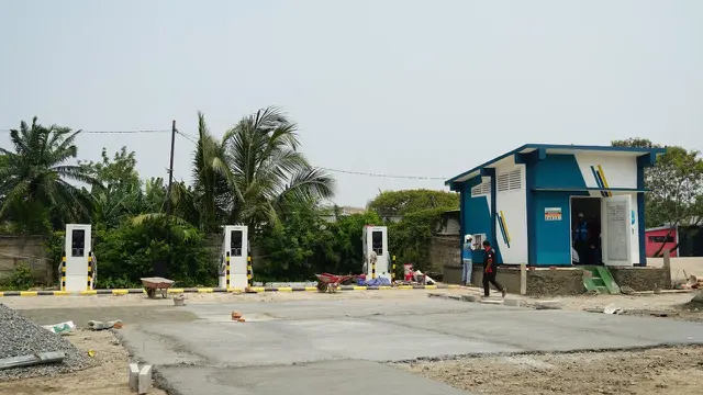 Lokasi SPKLU milik PT Niscala Energi Indonesia di Jakarta Barat