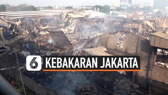 VIDEO: Pabrik Mebel Terbakar, 1.200 Karyawan Terancam Kehilangan Pekerjaan