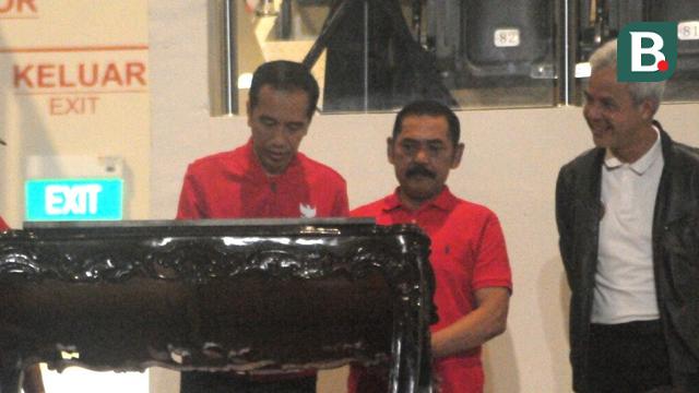 Stadion Manahan, Presiden Joko Widodo