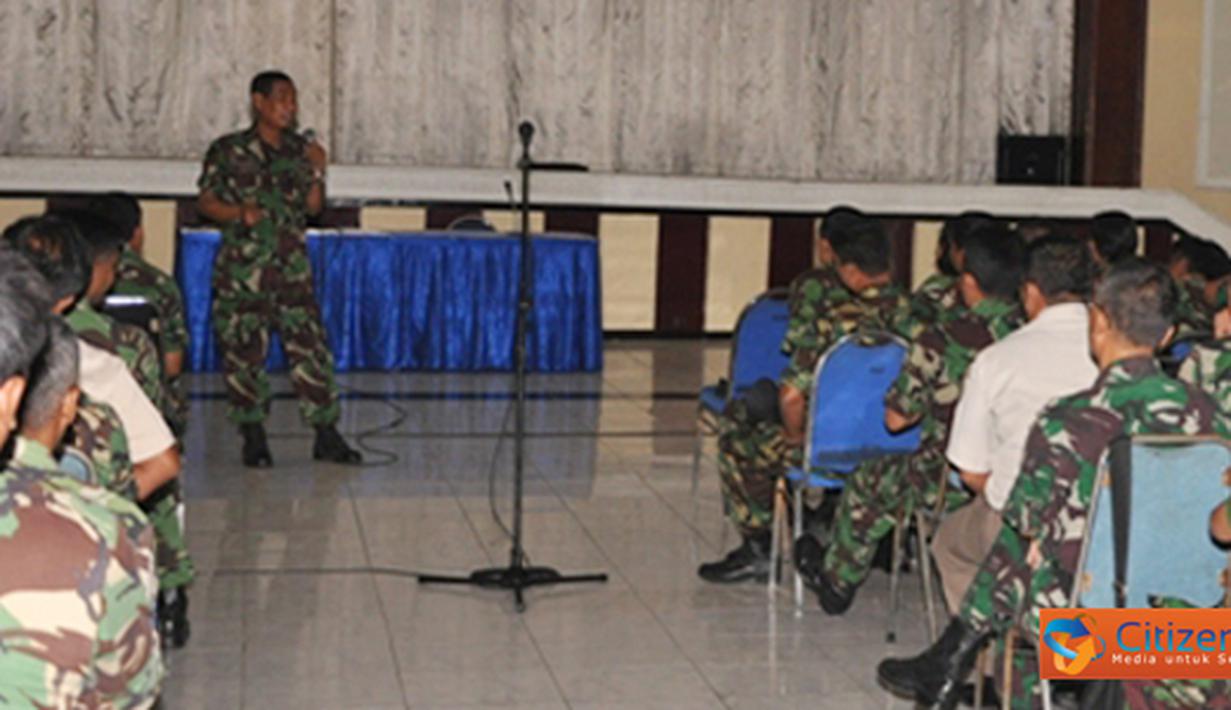 Citizen6, Surabaya: sasaran utama yang ingin dicapai dari Binpers ini, lanjutnya, adalah terwujudnya kemantapan mental juang, disiplin, berkepribadian luhur. (Pengirim: Penkobangdikal)