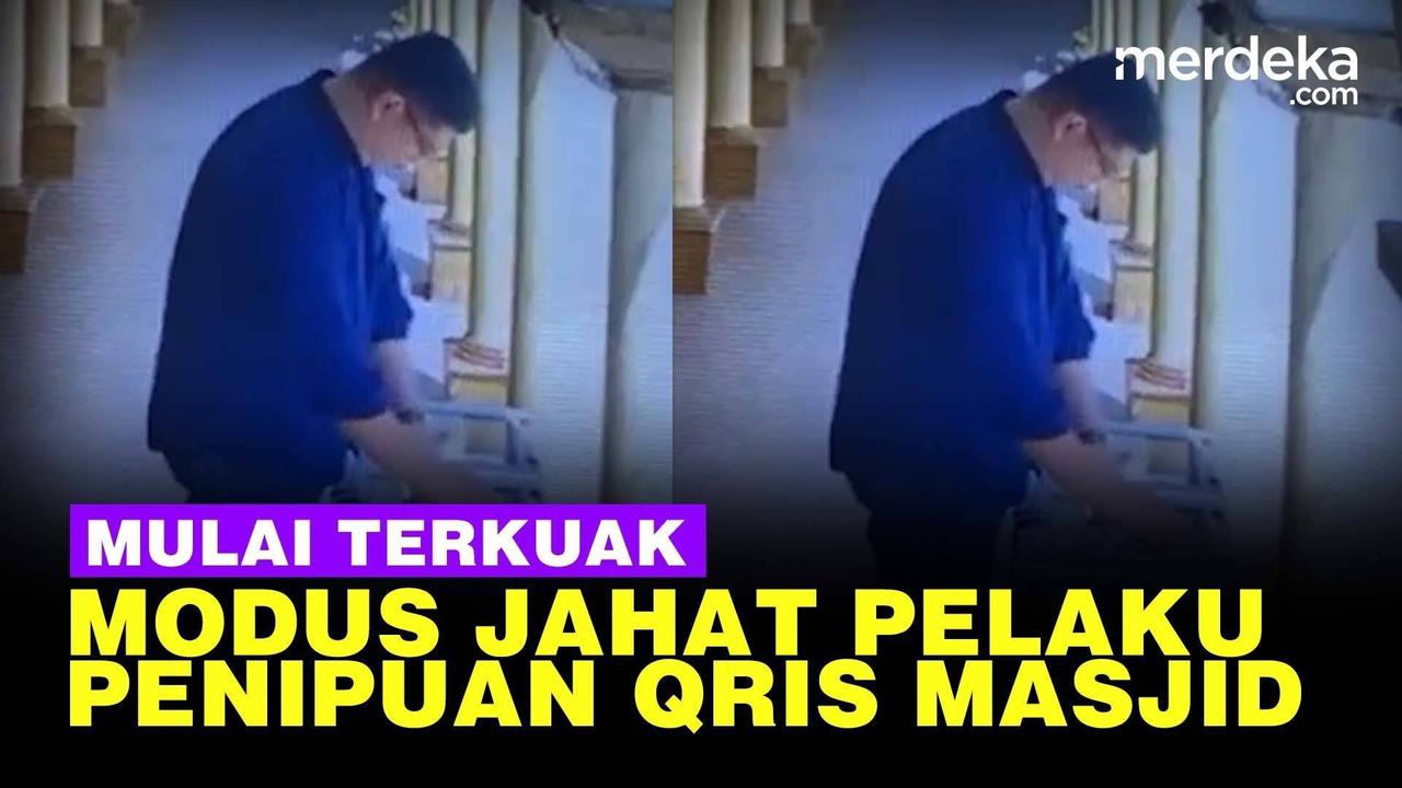 VIDEO: Modus Penipuan QRIS Kotak Amal Masjid di Jaksel, Pakai Nama "Restorasi Masjid"