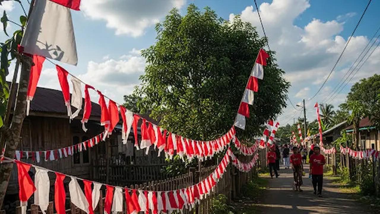 10 Ide Hiasan 17 Agustus dari Plastik Kresek, Kreatif, Meriah, dan Ramah Lingkungan