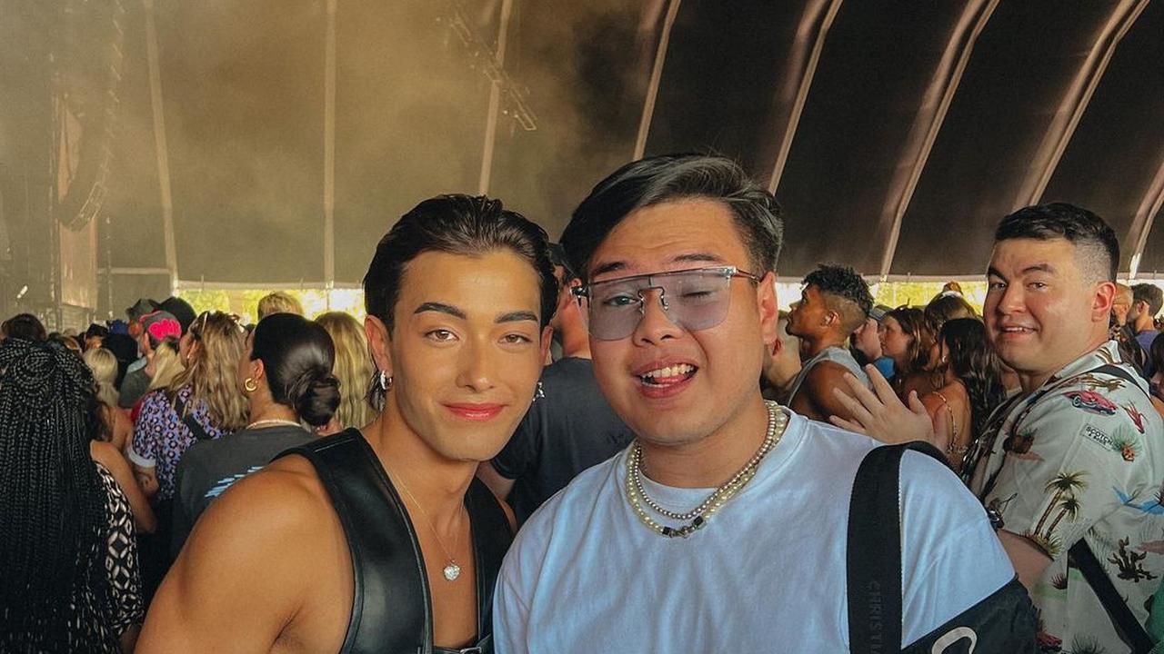 Jeje Soekarno nonton Coachella 2022 di Amerika (Foto: Instagram/@jejesoekarno)