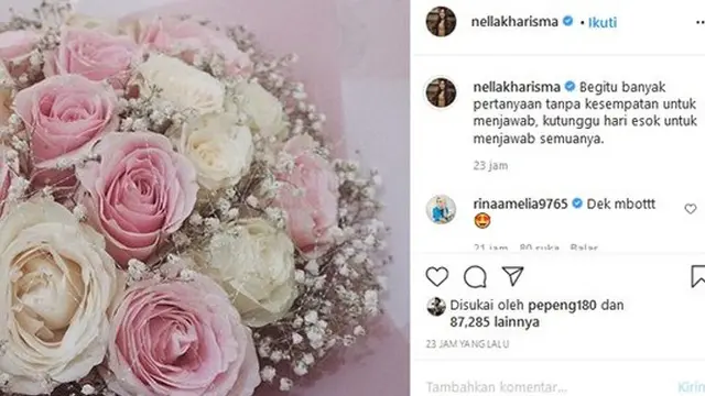 Undangan Pemberkatan Pernikahan Nella Kharisma