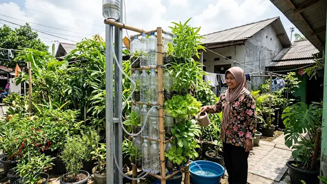 Model Tower Hidroponik Murah yang Cocok untuk Pemula