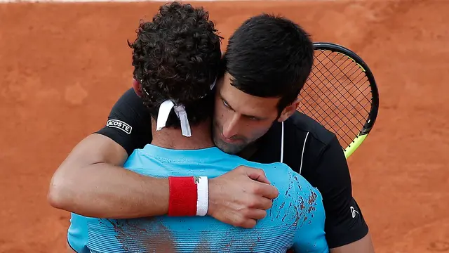 Djokovic Tumbangkan di Perempatfinal Prancis Terbuka