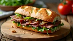 Resep Baguette Daging Panggang yang Gurih dan Praktis