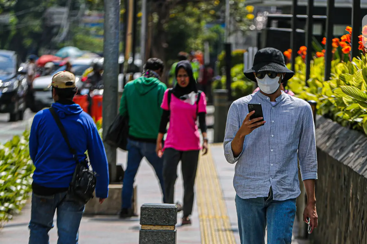 Cuaca Panas Melanda DKI Jakarta