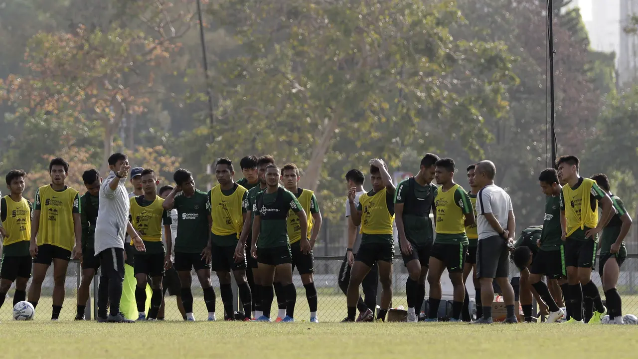 Latihan Timnas Indonesia U-23
