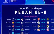 Berikut Jadwal Live Streaming Liga Champions Pekan Ke-8, Tayang di Vidio