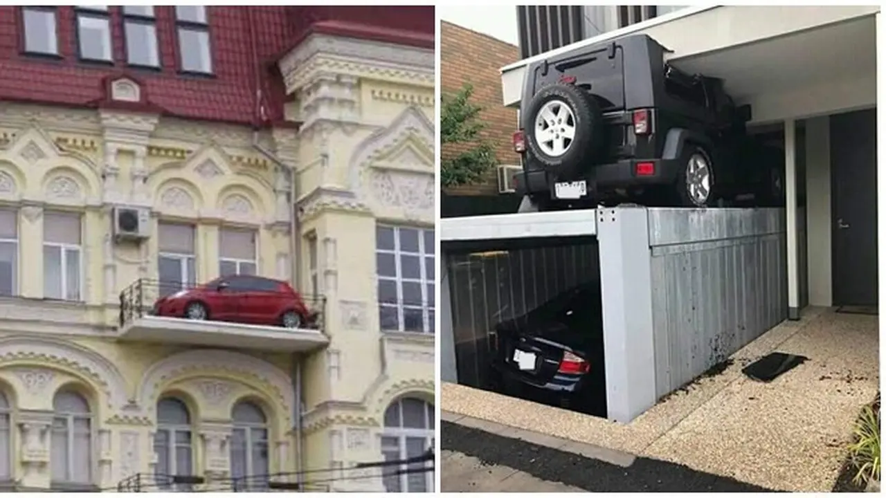 8 Potret Garasi Mobil Ini Punya Bentuk Anti-mainstram, Bikin Mikir Keras