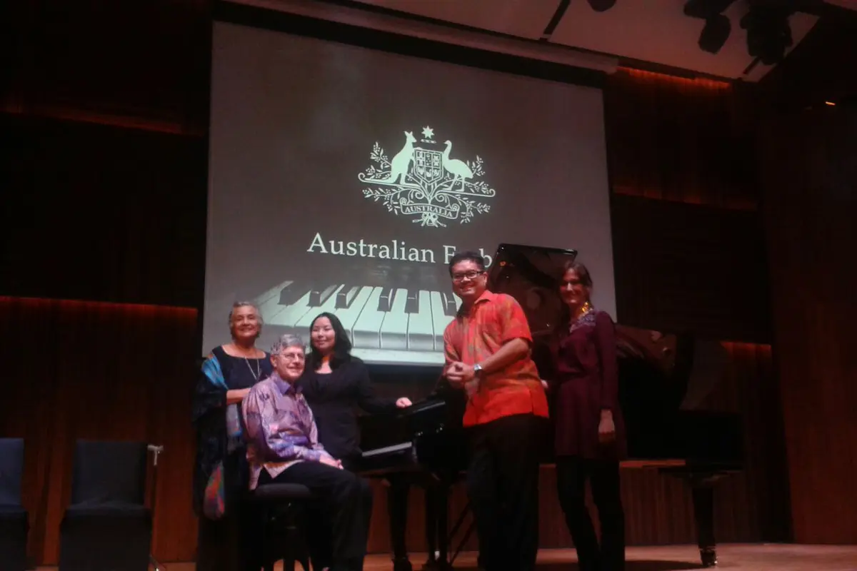 Lewat Alunan Piano, Indonesia-Australia Pererat Hubungan