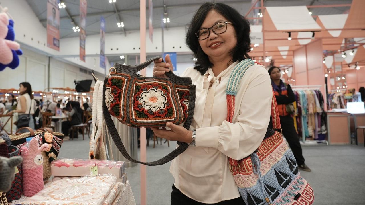 Kisah Pengusaha UMKM Rajut Tembus Pasar Ekspor karena BRI UMKM EXPO(RT)