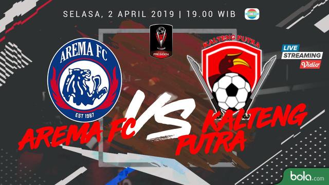 Arema FC Vs Kalteng Putra
