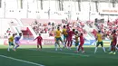 Garuda Muda menang tipis 1-0 atas Australia U-23 di Stadion Abdullah bin Khalifa, Doha, Kamis (18/4/2024). (Dok. PSSI)