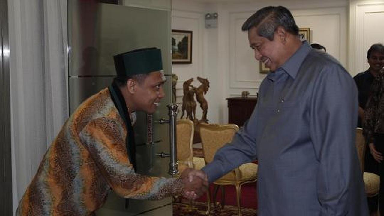 Presiden SBY sambut kedatangan Pengurus Besar HMI 