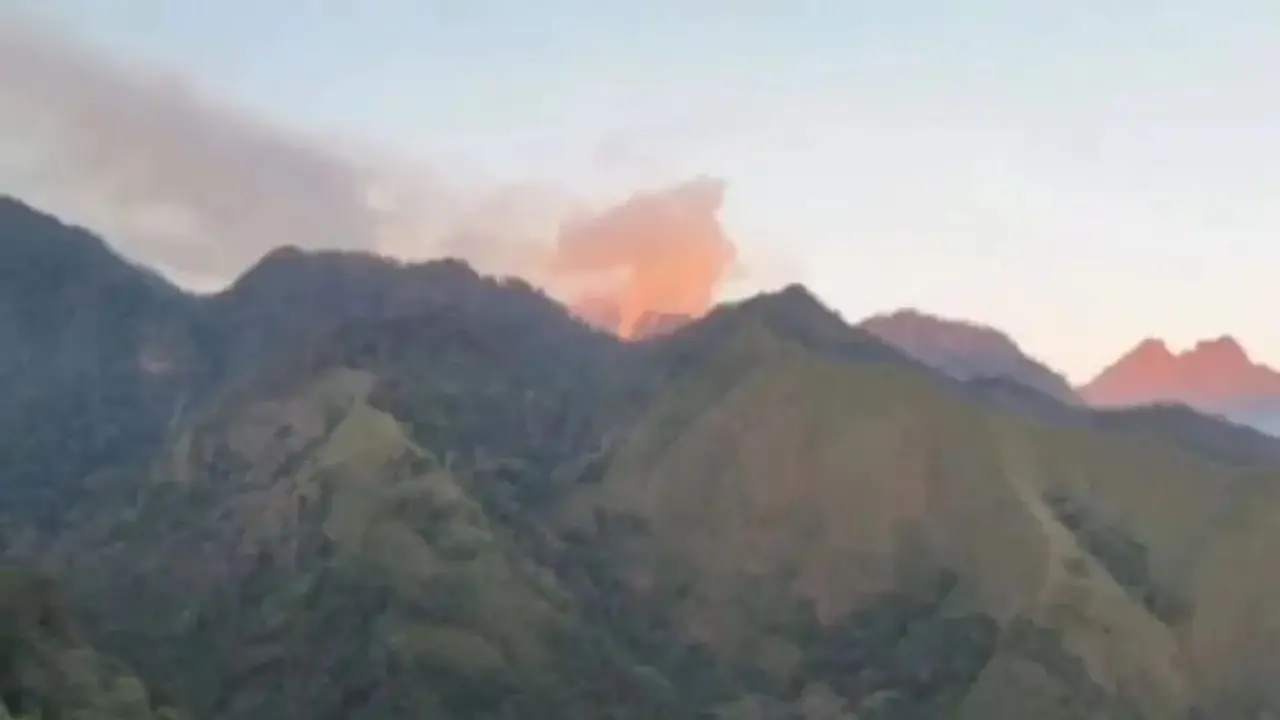 Kebakaran gunung Arjuno