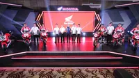 PT Astra Honda Motor (AHM) mengumumkan komposisi tim balap Astra Honda Racing Team (AHRT) yang akan berjuang mengukir prestasi di berbagai kompetisi balap 2019. © welovehonda. (© welovehonda).