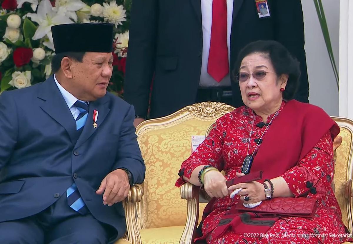 Potret keakraban Prabowo dan Megawati
